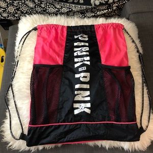 PINK Drawstring Bag